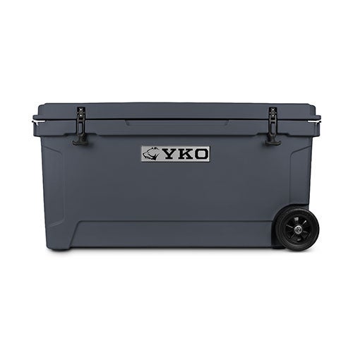 110qt Hardside Cooler w/ Wheels, Charcoal