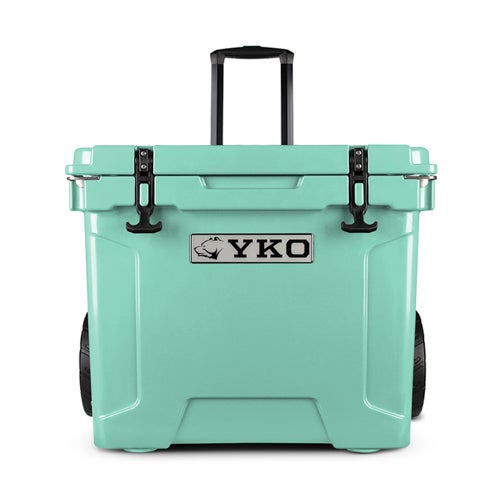 Party Wagon 35qt Wheeled Hard Cooler, Seafoam