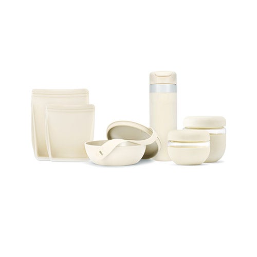 Sustainable Swaps Food Storage Bundle, Cream