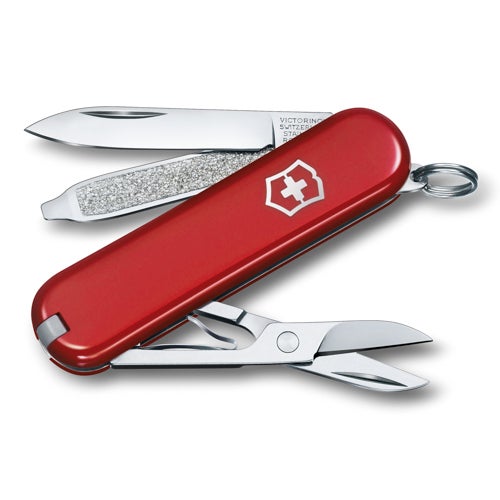 Classic SD Pocket Knife, Red