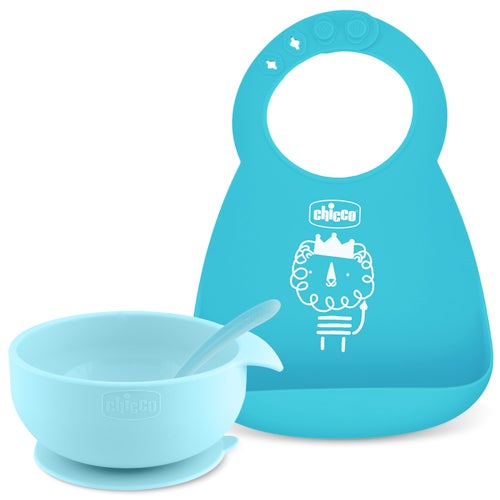 Easy Start Silicone Feeding Gift Set, Teal