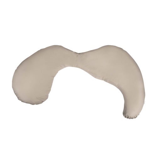 Boppy Total Body Pillow w/ Organic Cotton Cover, Biscuit
