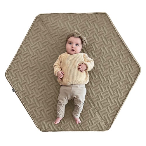 Boppy Baby Play Mat, Natural Maze