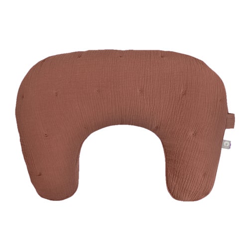 Boppy Luxe Nursing Pillow, Muslin Chestnut
