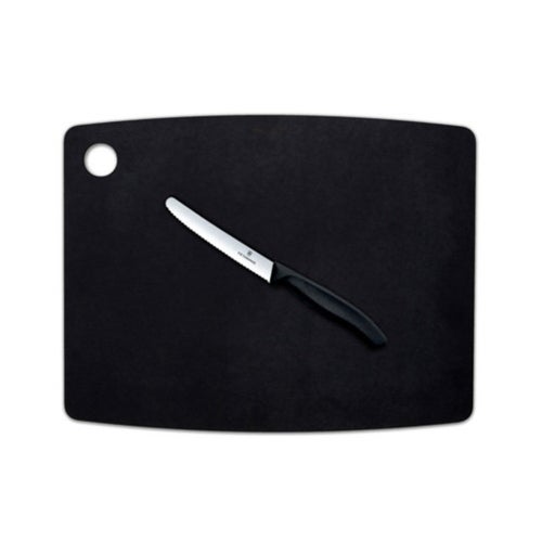 Kitchen Series Large Slate Cutting Board w/ Black Utility Knife
