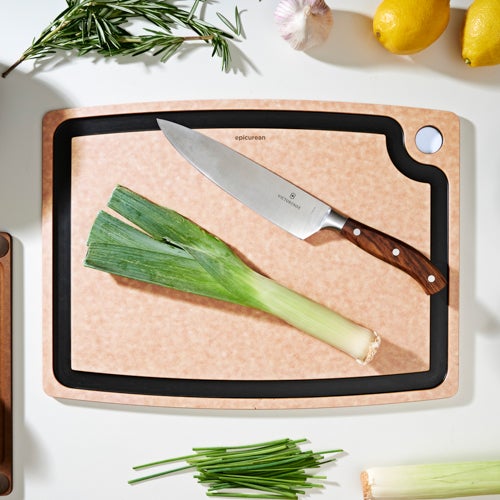 Gourmet Series 17.5" Cutting Board, Natural