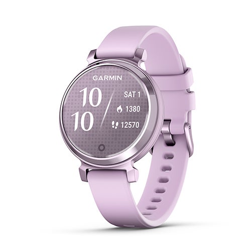 Lily 2 Smartwatch, Metallic Lilac w/ Lilac Silicone Band
