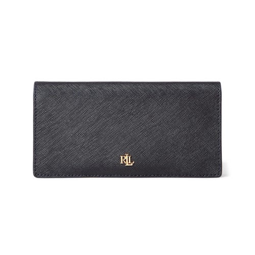 Crosshatch Slim Wallet, Black