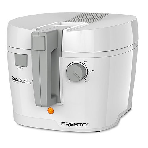 CoolDaddy Deep Fryer, White