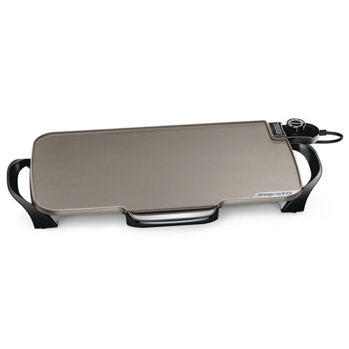 22" Electric Ceramic Griddle w/ Removable Handles