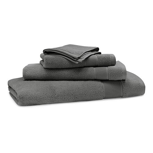 Sanders 12pc Towel Set, Charcoal Gray