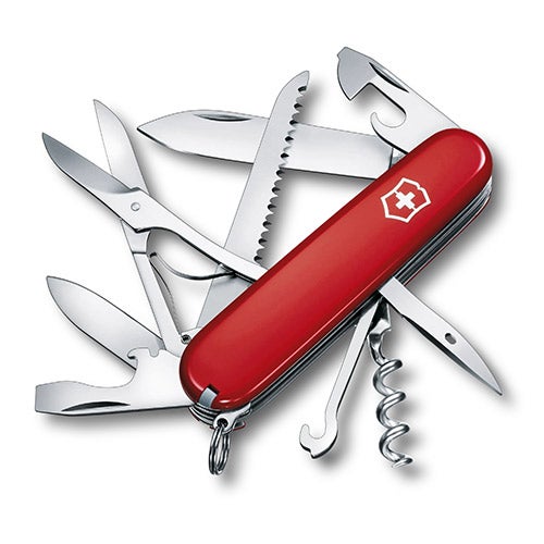 Huntsman Pocket Knife, Red