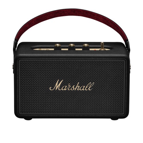 Kilburn III Portable Bluetooth Speaker, Black & Brass