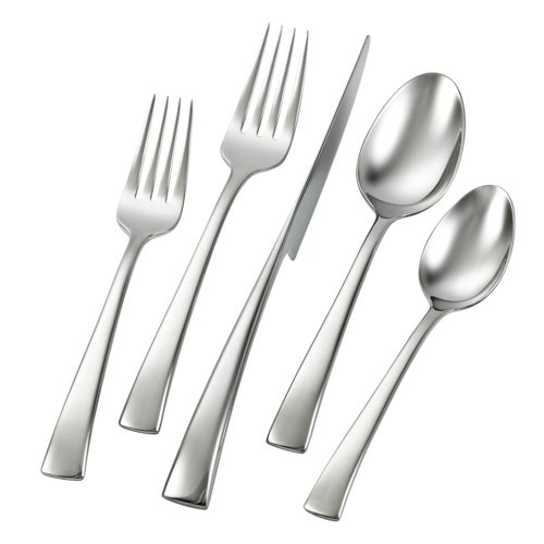 Bellasera 45pc 18/10 Stainless Flatware Set