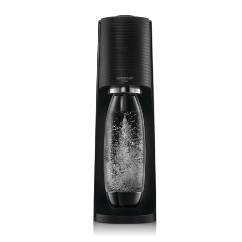 Terra Sparkling Water Maker Starter Kit, Black