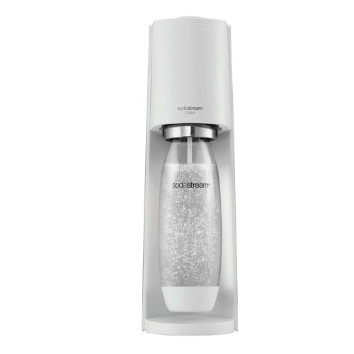 Terra Sparkling Water Maker Starter Kit, White