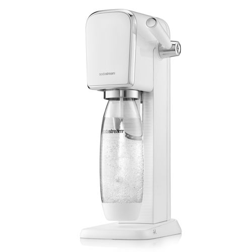 Art White Sparkling Water Maker Starter Kit, White