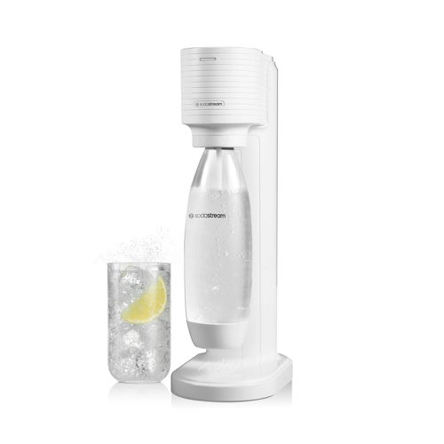 Gaia Sparkling Water Maker Starter Kit, White