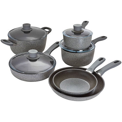 Parma Plus 10pc Aluminum Nonstick Cookware Set