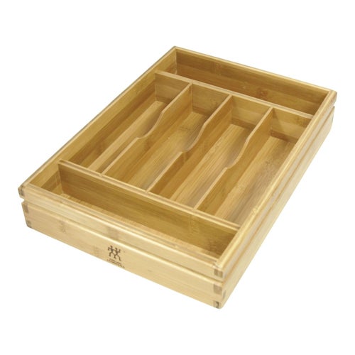 Bamboo Flatware Tray