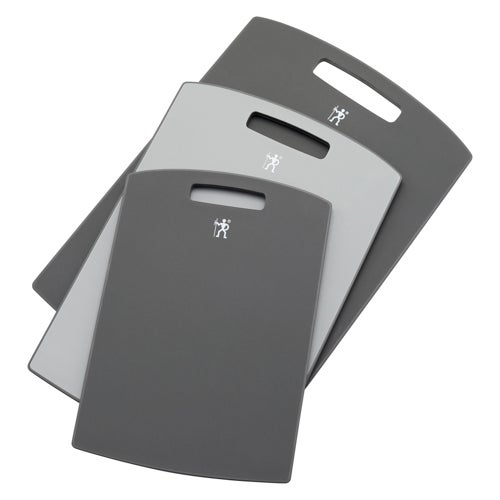 3pc Cutting Board Set, Gray