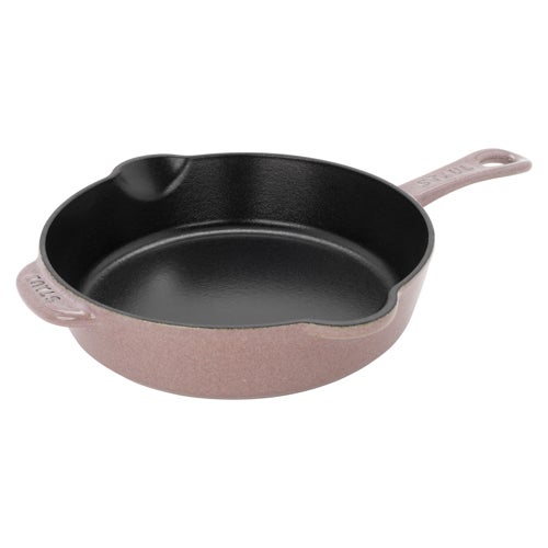8.5" Cast Iron Traditional Deep Skillet, Lilac