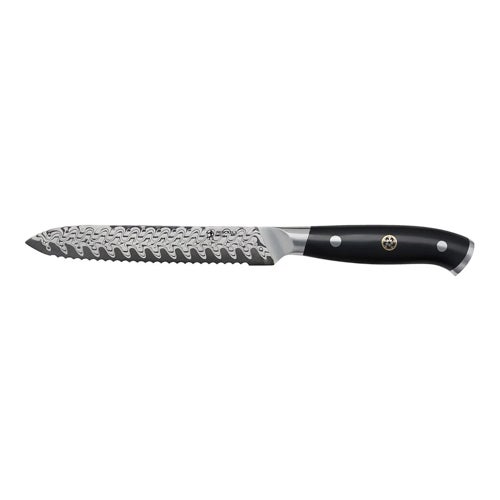 Compass Damascu 5" Serrated Utility Knife