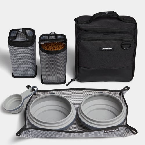 Bistro Box Dog Food Travel Kit - Large, Graphite