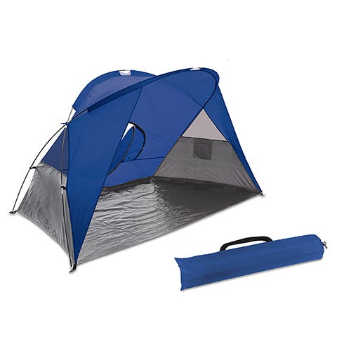 Cove Sun Shelter w/ Storage Bag, Blue