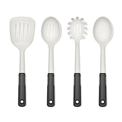 Good Grips 4pc Nylon Kitchen Utensil Set, Oat