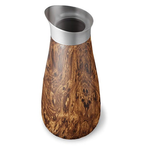 51oz Stainless Steel Carafe, Teakwood