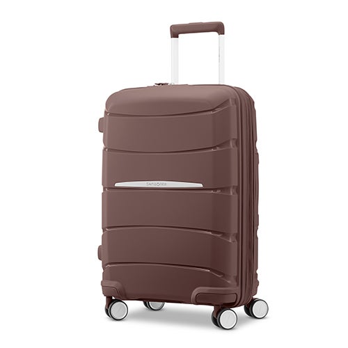 Outline Pro Carry-On Hardside Spinner, Chocolate Mauve