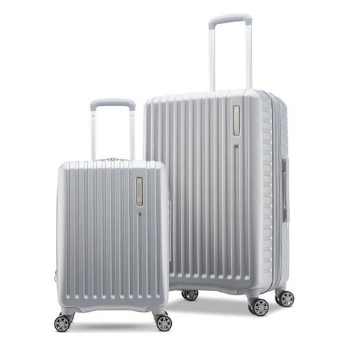 Color Spin 2pc Hardside Set, Silver