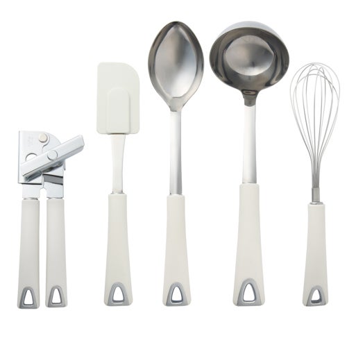 Drexler 6pc Kitchen Tool Set, Linen