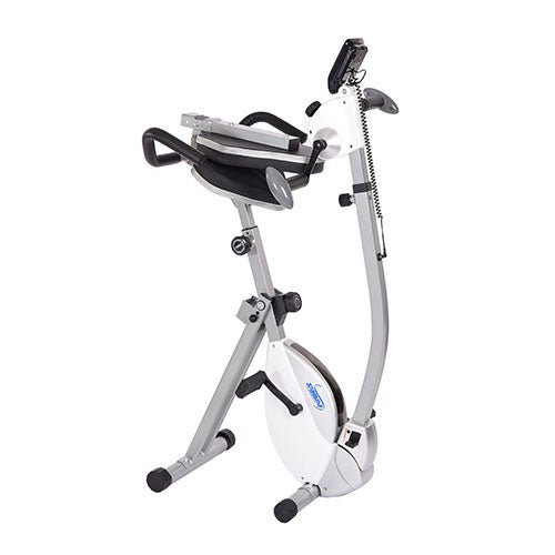 Stamina recumbent exercise bike and upper body shop exerciser
