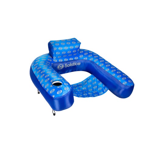 Designer Pool Loop Lounger, Blue