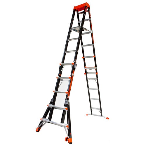 Select Step 6-10ft Fiberglass Adjustable Stepladder