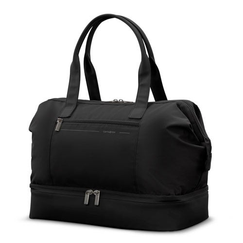 Better Than Basic Drop Bottom Weekender, Black