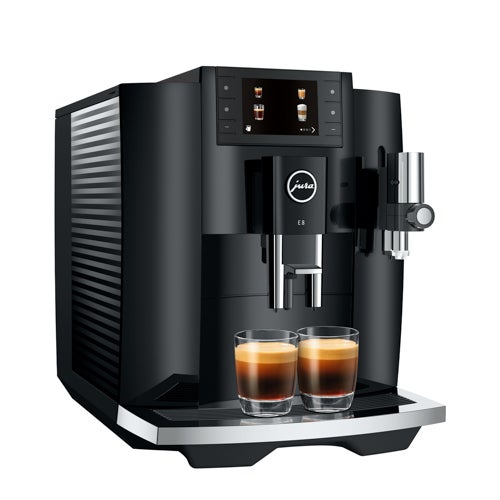 E8 Automatic Coffee Machine, Piano Black