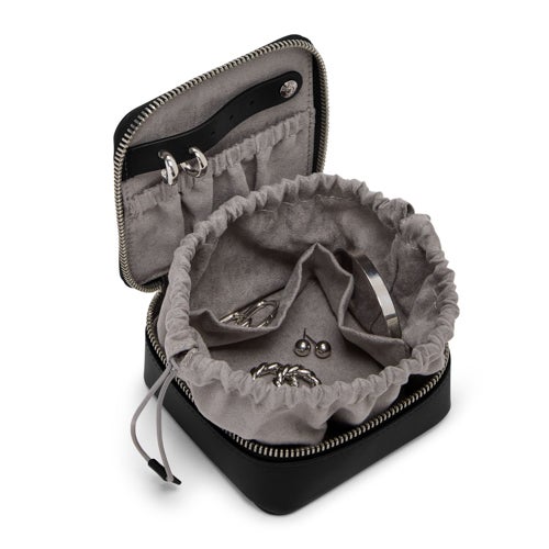 Belden Jewelry Case, Black/Gunmetal