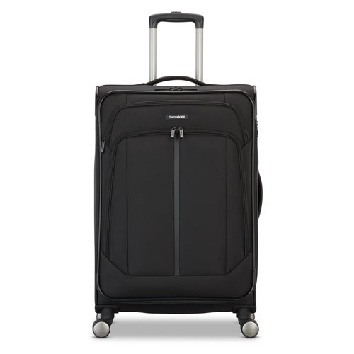 Ascella 4 Expandable Softside Medium Spinner, Black