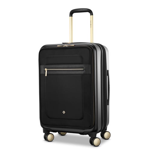 Mobile Solution 2 Expandable Carry-On Spinner, Black
