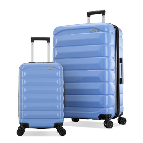 Kontour 2pc Hardside Spinner Set - Carry-On/Large, Cornflower Blue