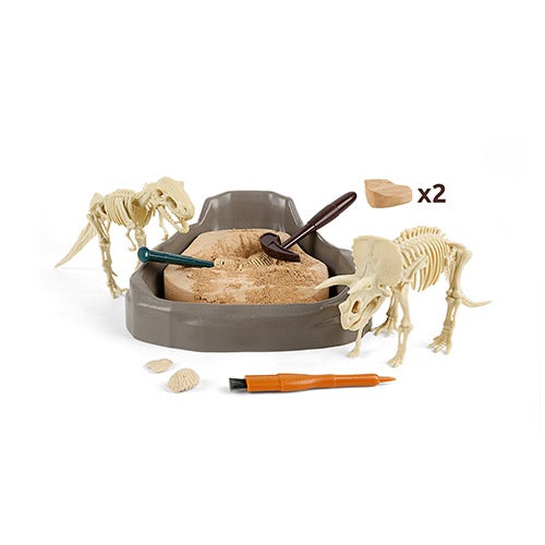 Science Can Cretaceous Deluxe Dinosaur Fossil Dig Kit, Ages 6+ Years