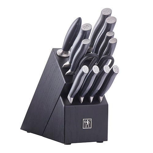 Black Contemporary Knife Block Set
