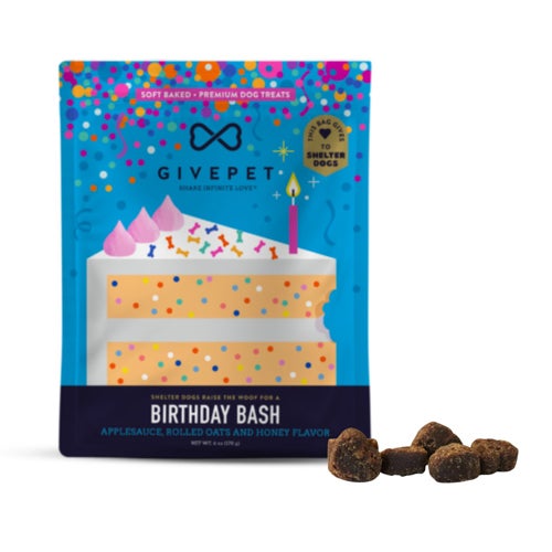 Birthday Bash Soft-Baked Dog Treats - 6oz Bag