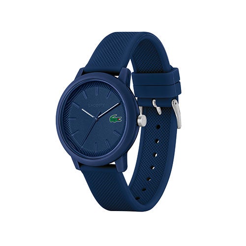 Mens 12.12 All Navy Silicone Strap Watch
