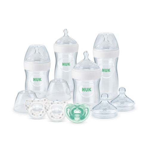 Simply Natural 9pc Bottle Gift Set w/ SafeTemp, White