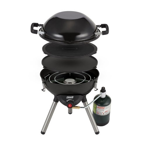 4-in-1 Portable Propane Stove, Black