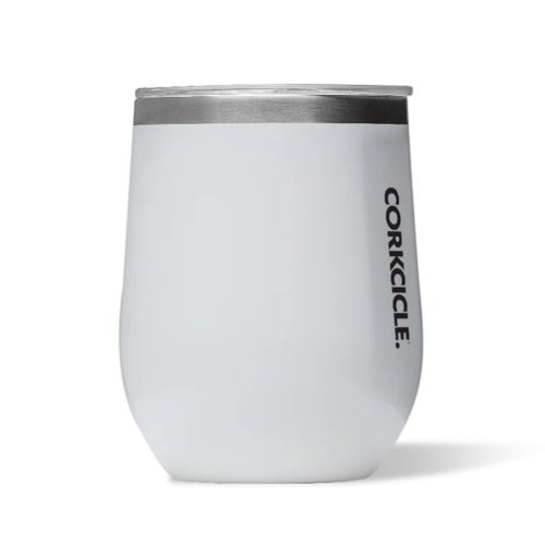 Classic Stemless Wine Tumbler - 12oz, Gloss White